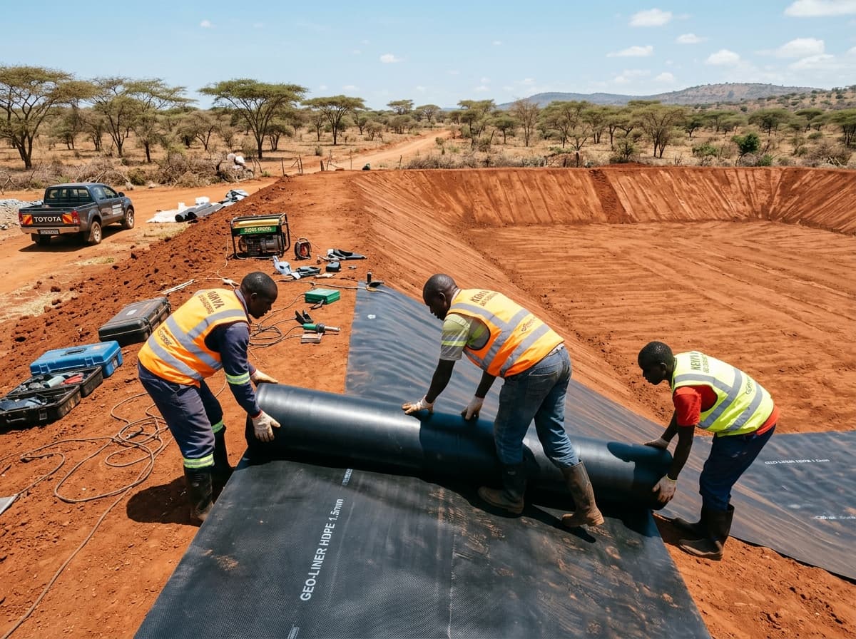 How Much Dam Liner Do I Need? Water Pan Sizing Guide for Kenya